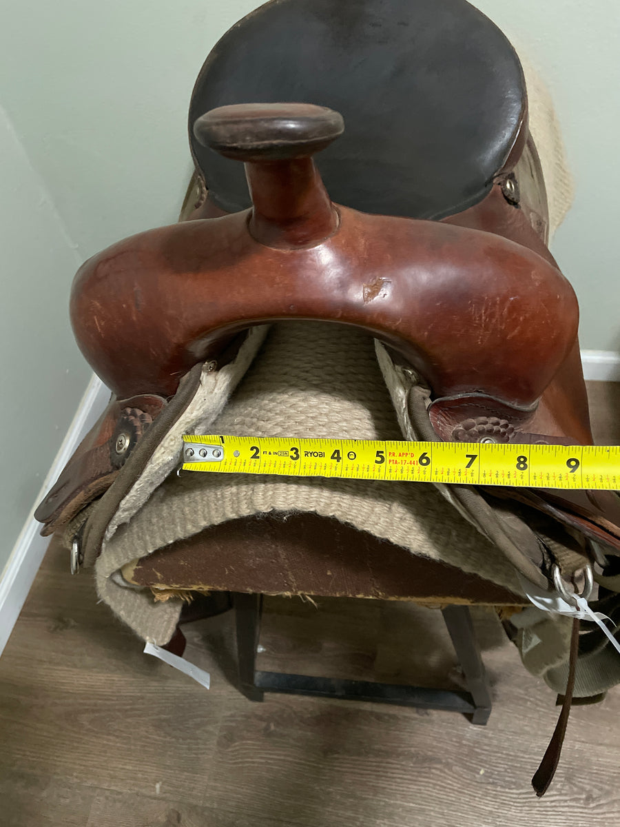 16” Fabtron Hybrid Western Saddle A Little Bit Used Tack Shop