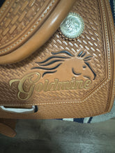 Load image into Gallery viewer, 17” Sterling Custom Goldmine Western Saddle