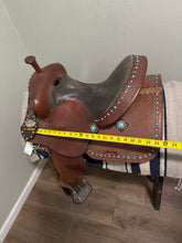 Load image into Gallery viewer, 14.5 Tahoe Western Barrel Saddle