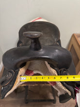 Load image into Gallery viewer, 15” Blk Big Horn Hybrid Western Saddle