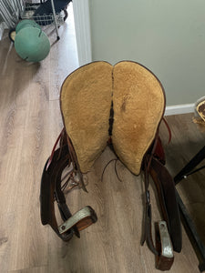 15.5” Bonney The Dalles Western Saddle