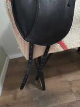 Load image into Gallery viewer, 17” Custom Monoflap Dressage Saddle