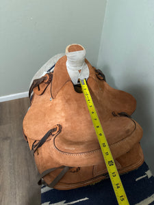 10.5” Silver Royal Child’s Western Saddle