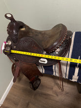 Load image into Gallery viewer, 15” Crates Arab Tree Western Saddle