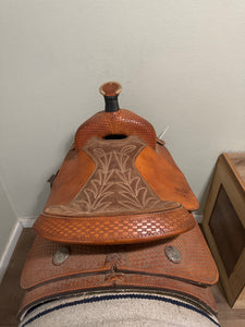 16” Saddle King Ranch Western Saddle