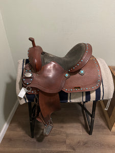 14.5 Tahoe Western Barrel Saddle