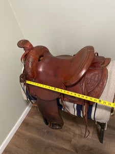 15.5” Bonney The Dalles Western Saddle