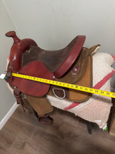 Load image into Gallery viewer, 16” Fabtron Hybrid Synthetic Western Saddle