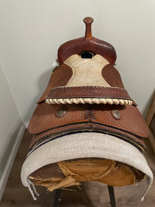 16” Tex Tan Cutting Saddle