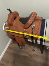 Load image into Gallery viewer, 13” ROPRO Western Barrel Saddle