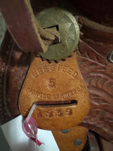Load image into Gallery viewer, 15” Lee's Feed Western Saddle
