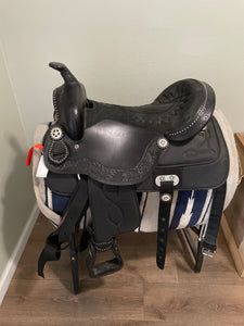 17” King Series Synthetic Western Saddle