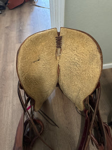 15.5” Tom Thomason Rope Saddle