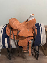 Load image into Gallery viewer, 10.5” Silver Royal Child’s Western Saddle