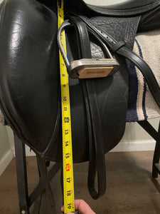 17.5” Custom Coronado Monoflap Dressage Saddle