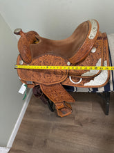 Load image into Gallery viewer, 16.5” Reinsman Western Saddle