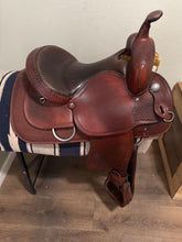 Load image into Gallery viewer, 15” Crates Western Saddle