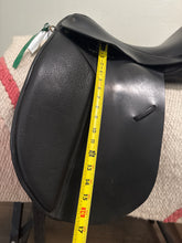 Load image into Gallery viewer, 16.5” JRD Concord Dressage Saddle