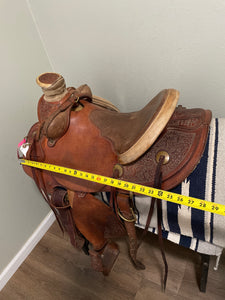 15.5” Wade Western Roping Saddle
