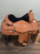 Load image into Gallery viewer, 17” Sterling Custom Goldmine Western Saddle