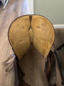 14” Round Skirt Western Saddle