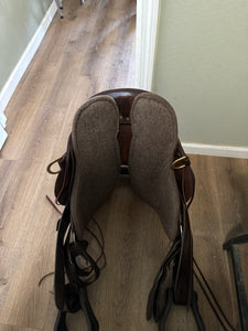 15” Tucker High Plains Western Saddle