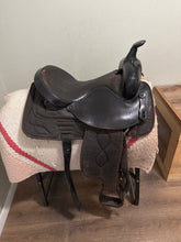 Load image into Gallery viewer, 16” Big Horn Hybrid Synthetic Western Saddle