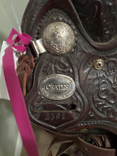Load image into Gallery viewer, 15” Crates Arab Tree Western Saddle