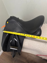 Load image into Gallery viewer, 17” Revere Dressage Saddle