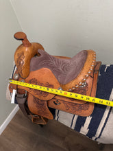 Load image into Gallery viewer, 12” Ballard Kid’s Western Saddle