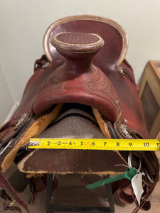 17” Wades Diamond K Western Saddle