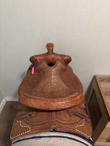 15” Hereford TexTan Western Saddle