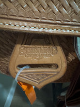 Load image into Gallery viewer, 17” Sterling Custom Goldmine Western Saddle