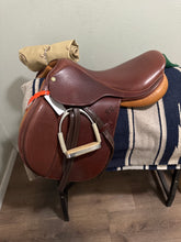 Load image into Gallery viewer, 17” Rodrigo Pessoa Jump Saddle