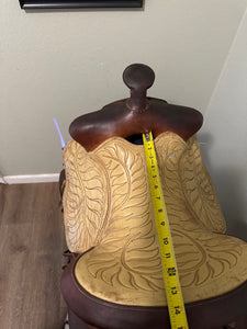 14” Round Skirt Western Saddle