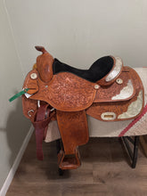 Load image into Gallery viewer, 16” Champion Tuff Competitor Western Saddle