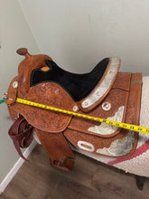 Load image into Gallery viewer, 16” Champion Tuff Competitor Western Saddle