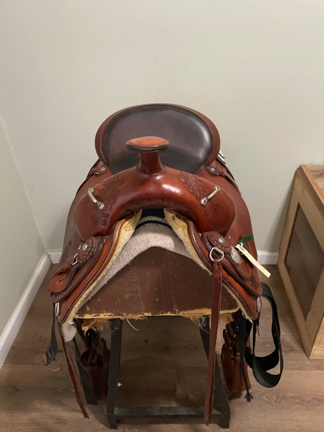 16” Hereford Tex Tan Flex Western Saddle