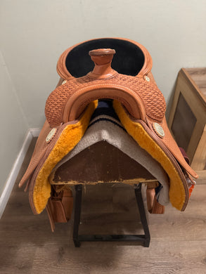 17” Sterling Custom Goldmine Western Saddle