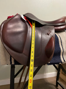 17.5" CWD Monoflap  English Saddle SE09