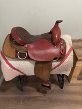 Load image into Gallery viewer, 16” Fabtron Hybrid Synthetic Western Saddle