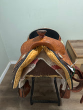 Load image into Gallery viewer, 16” Champion Tuff Competitor Western Saddle
