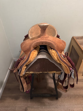 15.5” Corriente Western Saddle