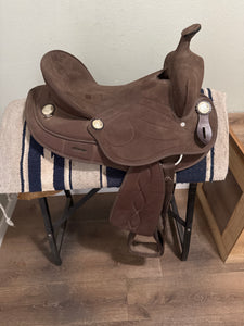 15.5” Tough 1 King Synthetic Western Saddle