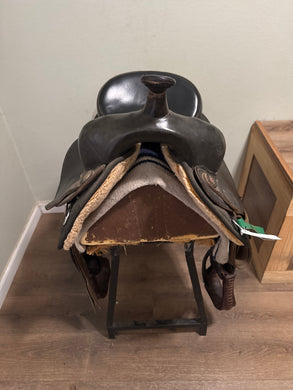 16.5” Big Horn Hybrid Western Saddle