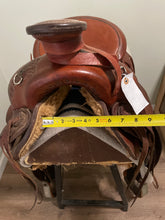 Load image into Gallery viewer, 15.5” Bonney The Dalles Western Saddle