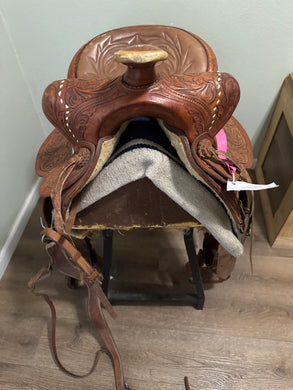 15” Hereford TexTan Western Saddle
