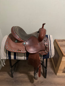 14.5 Tahoe Western Barrel Saddle