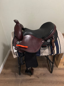 17” Crestridge Hybrid Western Saddle