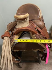 15.5” Wade Western Roping Saddle